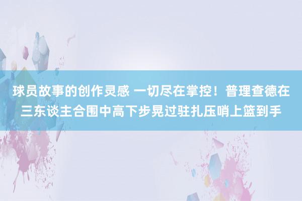 球员故事的创作灵感 一切尽在掌控！普理查德在三东谈主合围中高下步晃过驻扎压哨上篮到手